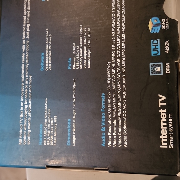 TT TV 4K TV BOX M8 ANDROID BOX GOOBANG DOO INTERNET TV BOX - Picture 7 of 9